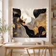 thumbnail image 4 of Floral Arrangement on Marble Tapestry Wall Hanging, 4 of 6
