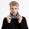 thumbnail image 3 of Calentadores de cuello de invierno para hombres y mujeres, polainas para el cuello, bufandas para la cara, bufandas de vellón, bufandas gruesas y cálidas para deportes de esquí, 3 of 4