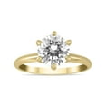 thumbnail image 2 of SZUL - Women's 1 Carat Diamond Solitaire Ring in 14K Yellow Gold (H-I Color, I1-I2 Clarity), 2 of 6