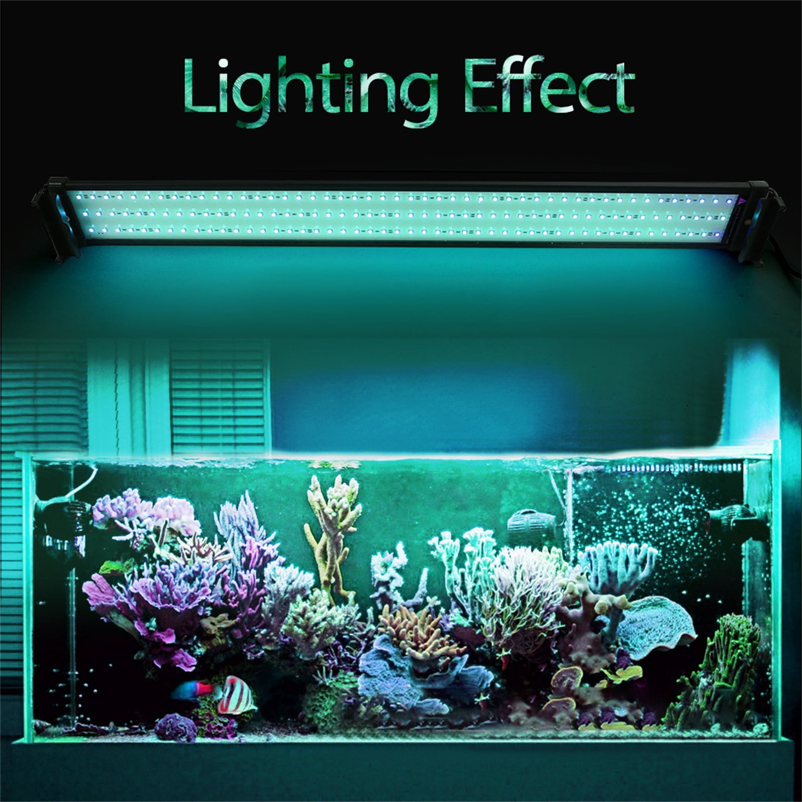 Buy KINGBEST Aquarium Hood Lighting Color Changing Remote Controlled