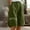 Army Green, variant on Women's Casual Elastic Waist Shorts Solid Color Button Down Wide Leg Half Pants with Pocket Comfortable Breathable Summer