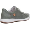 thumbnail image 3 of Josef Seibel Caren 01 Women's Lace Up Casual Leather Perforated Shoes In Mint Size 10, 3 of 6