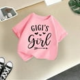 thumbnail image 5 of Little Kid Kid Girls Cute Graphic Round Neck Short Sleeve Tee Summer Casual T Shirt Girls Long Sleeve Shirts Clothes 2t Who Lift Tops Blouse for Little Heart Long Baby T Shirt 7-8 Years Pink, 5 of 5