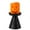 Orange, variant on Uxgjfwu Flameless Pumpkin Light LED Halloween Candle Safe Flickering Decor for Window Sill Bedroom Atmosphere
