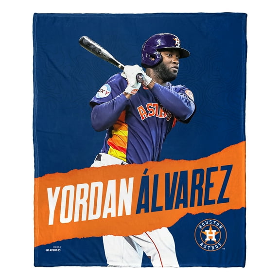 The Northwest Group Yordan Alvarez Houston Astros 50" x 60" Silk Touch Throw Blanket