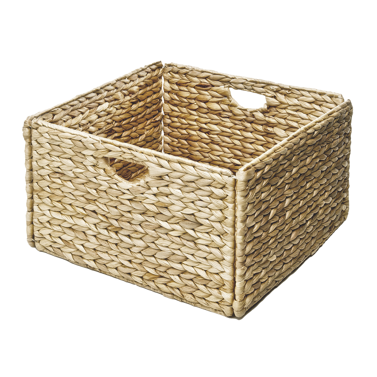 Seville Classics 13 in. x 8 in. Woven Hyacinth Storage Basket (2-Pack)-WEB168 - image 5 of 7