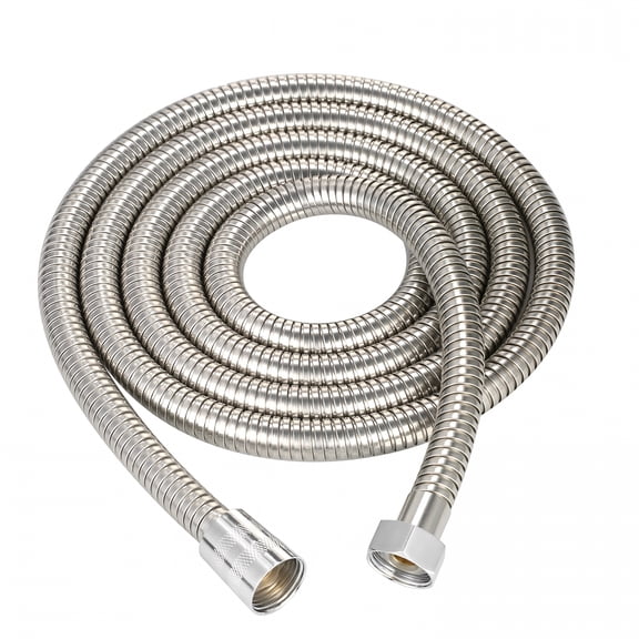 HIBIBUD 79 Inches Shower Hose Flexible Stainless Steel Tube for Handheld Shower Head Extra Long Explosion Proof Replacement Hose with Brass Fitting