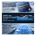 thumbnail image 3 of Smartphone Realme GT 7, 12GB RAM 512GB ROM Celular 5G Resistencia IP69 MediaTek Dimensity 9400e NFC 7000 mAh, Versión México Azul, 3 of 8