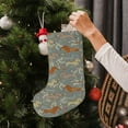 thumbnail image 5 of Defioc Dachshund Dog Bird for Christmas Stockings 18" Personalized Holiday Stocking for Family, Farmhouse Decor, Xmas Tree Decoration, 1 Pack, 5 of 7