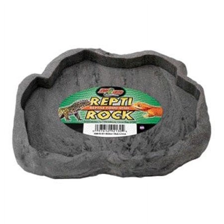 UPC: 0097612921304 | Zoo Med Repti Rock Food Dish  Medium  Assorted Colors