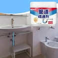 thumbnail image 4 of Fiudx Limpiador de Tuberías, Potente Limpiador de Alcantarillado, Disuelve Rápidamente Obstrucciones, Desodoriza y Limpia La Cocina, El Inodoro y El Baño. Seguro para Tuberías, 260 G, Fácil de Usar,, 4 of 7