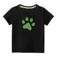 thumbnail image 1 of MeetoTime T-shirt en Coton pour Tout-Petits Garçons Filles Mignon Col Rond Imprimé Manches Courtes 3-10 Ans, 1 of 4