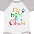 thumbnail image 4 of Inktastic Nani and Papa Love Me Boys or Girls Baby Bodysuit, 4 of 5