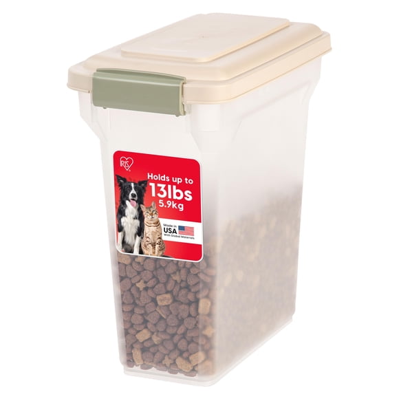 Contenedor hermético para alimento de perro IRIS USA de 5,9 kg