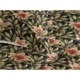 thumbnail image 3 of Ambesonne Exotic Quilted Bedspread Set 3 Pcs, Lilium Flowers Tropical Art, King, Pale Salmon Army Green, 3 of 4