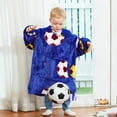 thumbnail image 2 of Catalonia Wearable Blanket Hoodie for Kids Oversized Sweatshirt Blanket With Pocket 6-10 Year Old Girl & Boy Cute Hoodies Gift, 2 of 7