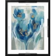 thumbnail image 5 of Art.com Blue Fairy Tale Floral II Art Print by Silvia Vassileva, Black Frame Wall Art, 17" x 21", 5 of 5