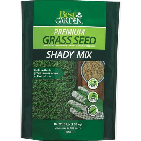 Best Garden 3 Lb. 900 Sq. Ft. Coverage Shady Grass Seed (Best Way To Spread Grass Seed)