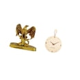 thumbnail image 4 of Escultura,Estatua de resina,figura decorativa para el hogar.,Reloj de pared,Reloj de pared decorativo para sala de estar,silencioso,Reloj de pared de madera con decoración moderna, 4 of 7