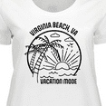 thumbnail image 4 of Inktastic Summer Vacation Mode Virginia Beach Virginia Women's Plus Size T-Shirt, 4 of 5