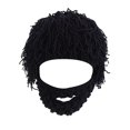 thumbnail image 3 of Gorro de Punto con Barba Jinwen Negro S, 3 of 8