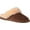 Chocolate/Chocolate Leather, variant on Women's Old Friend Scuff Slipper Chestnut II Suede 11 M