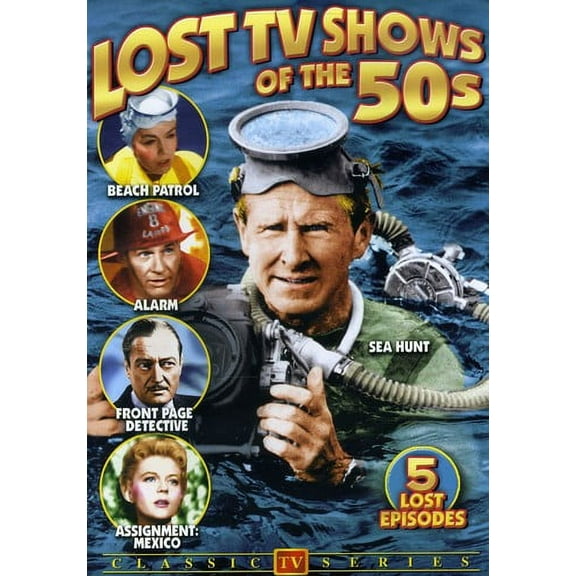 Lost TV Shows of the 50's (DVD), Alpha Video, Action & Adventure