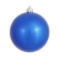 thumbnail image 1 of Vickerman 8" Blue Candy Ball Christmas Ornament, 1 of 3