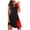 Red, variant on Patlollav Womens Dress Loose Summer Print Tank Dress Hollow Out Beach Sundress Sleeveless Dresses