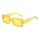 thumbnail image 3 of Gafas de conducción modernas, protección , gafas de sol para exteriores, mujeres, hombres, gafas de sol rectangulares para fiestas, niñas, damas, Amarillo Fernando anteojos de mujer, 3 of 8