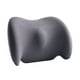 thumbnail image 5 of Almohada de apoyo lumbar para coche, cojín de respaldo para coche, suave, versátil, para viajar, descansar, sentarse, cómodo, para conducir, espuma gris oscuro, 5 of 8