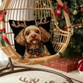 thumbnail image 4 of Uuiauoio Christmas Holiday Pillow Cover, Festive Themed Sofa Decor , Seasonal Home Decoration for Living Room and Bedroom Styling, Machine Washable Throw Pillow Case, 4 of 6