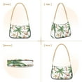 thumbnail image 2 of Shells Palm Trees Women Handbags Shoulder Bag Cross Body Bag with Crossbody Strap Hobo Bags Chain Strap, 2 of 7