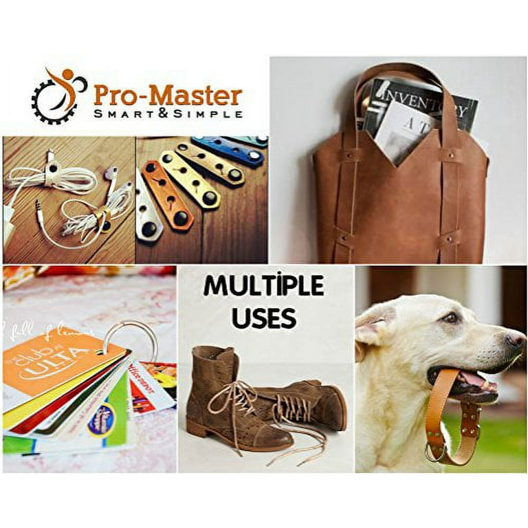 Leather Hole Punch Set for Belts, Watch Bands, Straps, Dog Collars,  Saddles, Shoes, Fabric, DIY Home or Craft Projects 