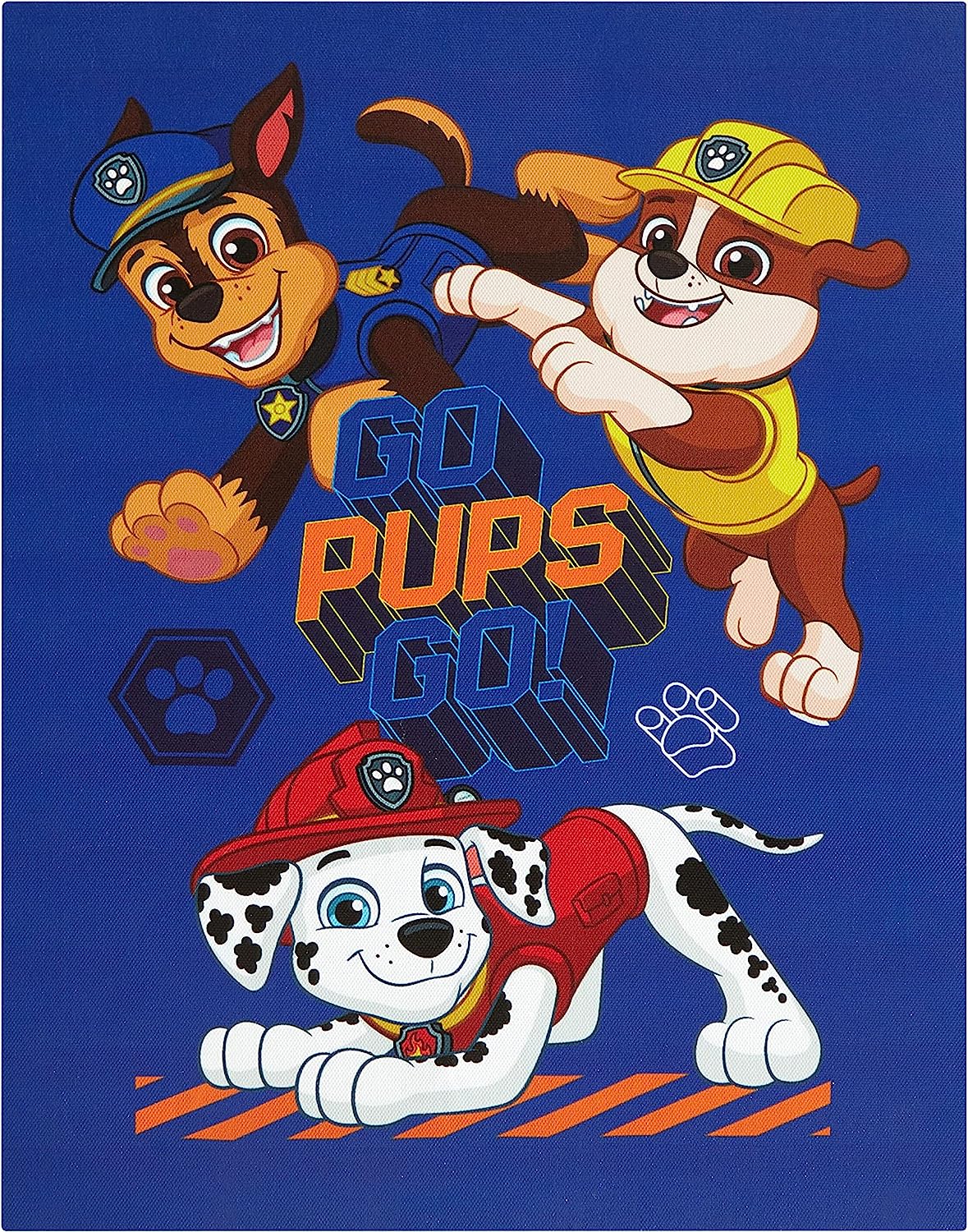 Nickelodeon Canvas Paw Patrol Wall Art,Childrens Wall Hanging Décor