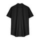 thumbnail image 5 of pstuiky camiseta de hombre, Camisa de verano europea y de gran tamaño para hombre, color liso, manga corta, cuello alto, algodón y lino. camisas casuales para hombre xl, 5 of 6