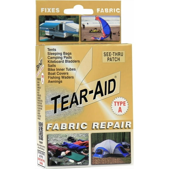 Tear-Aid Type A Fab Patch Kit: Repair Tape & Patches for Quick Fixes