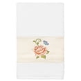 thumbnail image 3 of Authentic Hotel and Spa  Turkish Cotton Rebecca Embellished Hand Towel Light Gray, 3 of 5