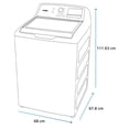 thumbnail image 5 of Lavadora Automática MABE Aqua Saver Green High Efficiency 20 kg Blanca con Sanitizado LMH70211WBAB0, 5 of 5