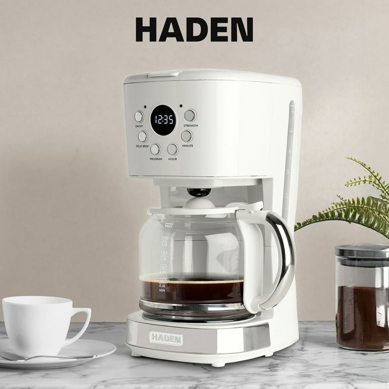 Haden Retro Combo Kitchen Appliances - 12 Cup Coffee Maker & 2