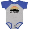 thumbnail image 3 of Inktastic Las Vegas Nevada Skyline Retro Boys or Girls Baby Bodysuit, 3 of 5