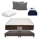thumbnail image 1 of Colchón King Size Nautilus + Box + Almohada 2Pack + Protector Cloud + Sábanas Softy, 1 of 8