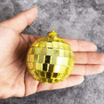 thumbnail image 3 of 72-Piece Mirror Disco Ball Decoration, Party or DJ Lighting Effects, Home Stage Props (2 Inches, Gold), 3 of 7