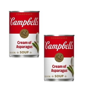 ( 2 Pack ) Campbell's Condensed Cream of Asparagus Soup, 10.5 oz Can
