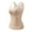 Beige, variant on Womens Underwear,The New Lace Warm Undershirt Female Wool Silk Back Underwear with Chest Pads De Down Heating Vest Tops Anti Sagging Bra Bra for Women Beige Xl