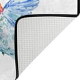 thumbnail image 5 of Dreamtimes Butterfly Bird Flower Area Rug, 36"x24" Watercolor Non-Slip Washable Indoor Door Mat, Absorbent Floor Mat for Bedroom Kitchen Entryway Bathroom, 5 of 7