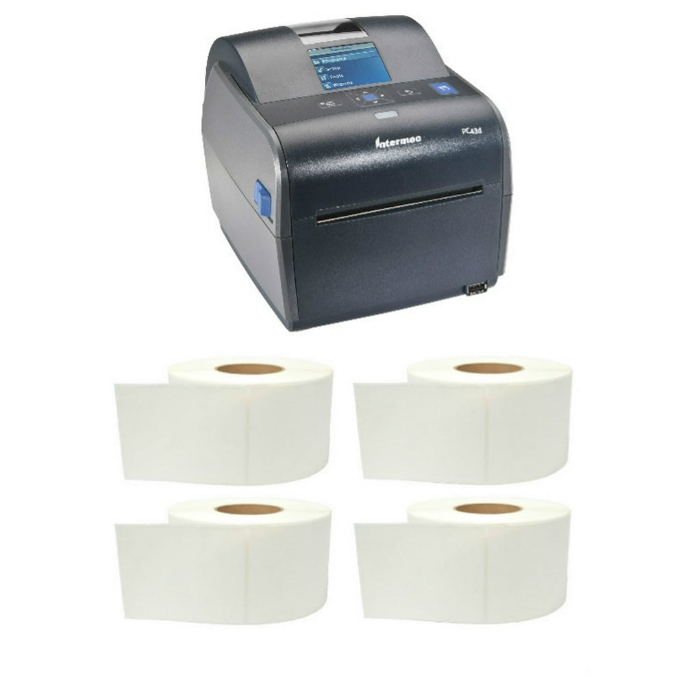 Intermec PC43d Desktop Direct Thermal Label Printer with LCD Display