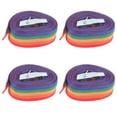 thumbnail image 4 of FRCOLOR Ratchet Tie Down Straps for Luggage Racks and Cargo Made of Zinc Alloy and Cloth Multi Color 4pcs Adjustable, 4 of 8