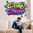 thumbnail image 1 of Adhesivos de pared 3D Gamer Zone Cartoon Graffiti Breakthrough, 1 of 4