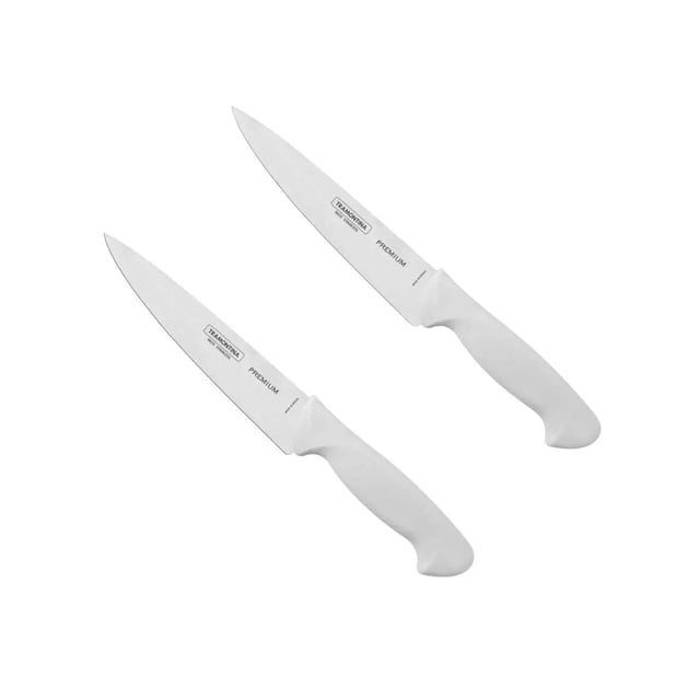 TRAMONTINA 2 Paquete de Cuchillo Para Carne 6 24472/186 negro